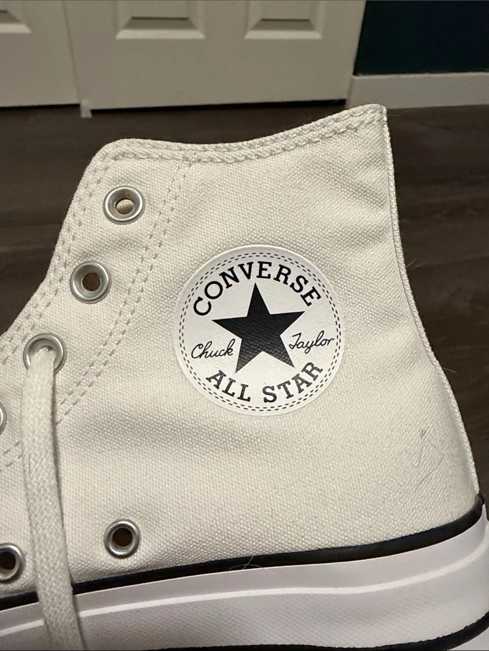 Converse Platform White High Top Sneakers
